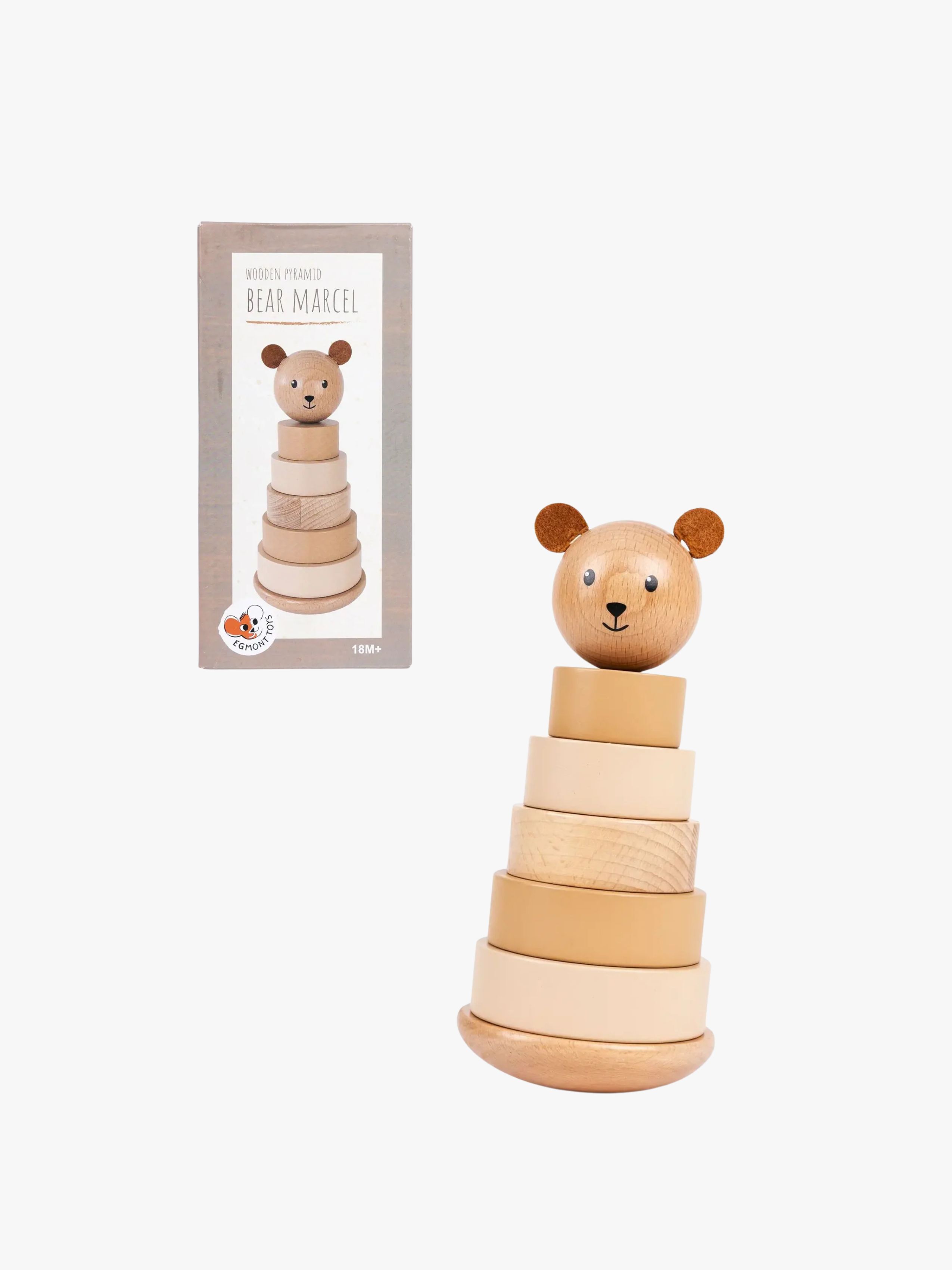 Egmont Toys Stapelspielzeug Bär Marcel, Babyspielzeug