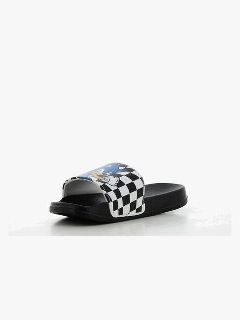 Sonic The Hedgehog Pantoffeln, White/Black