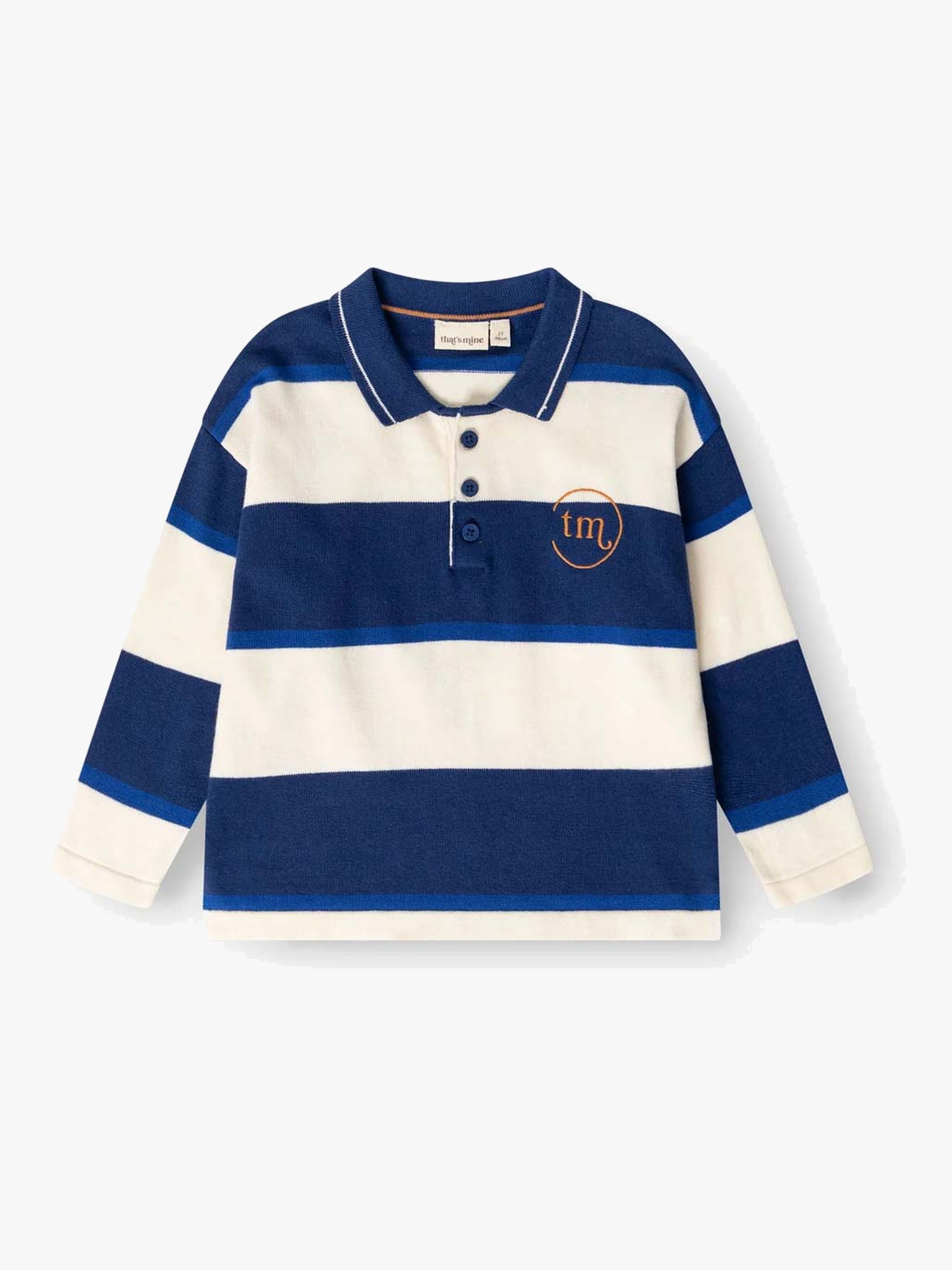 That's Mine Vagnar Pullover, Blue Stripe, 104