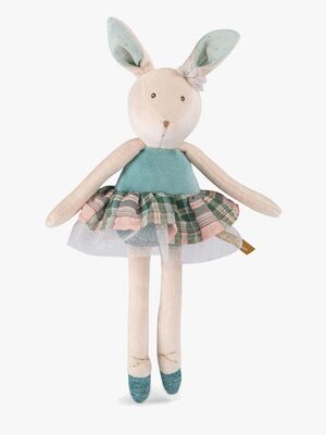 Moulin Roty Puppe Ballerina, Blau
