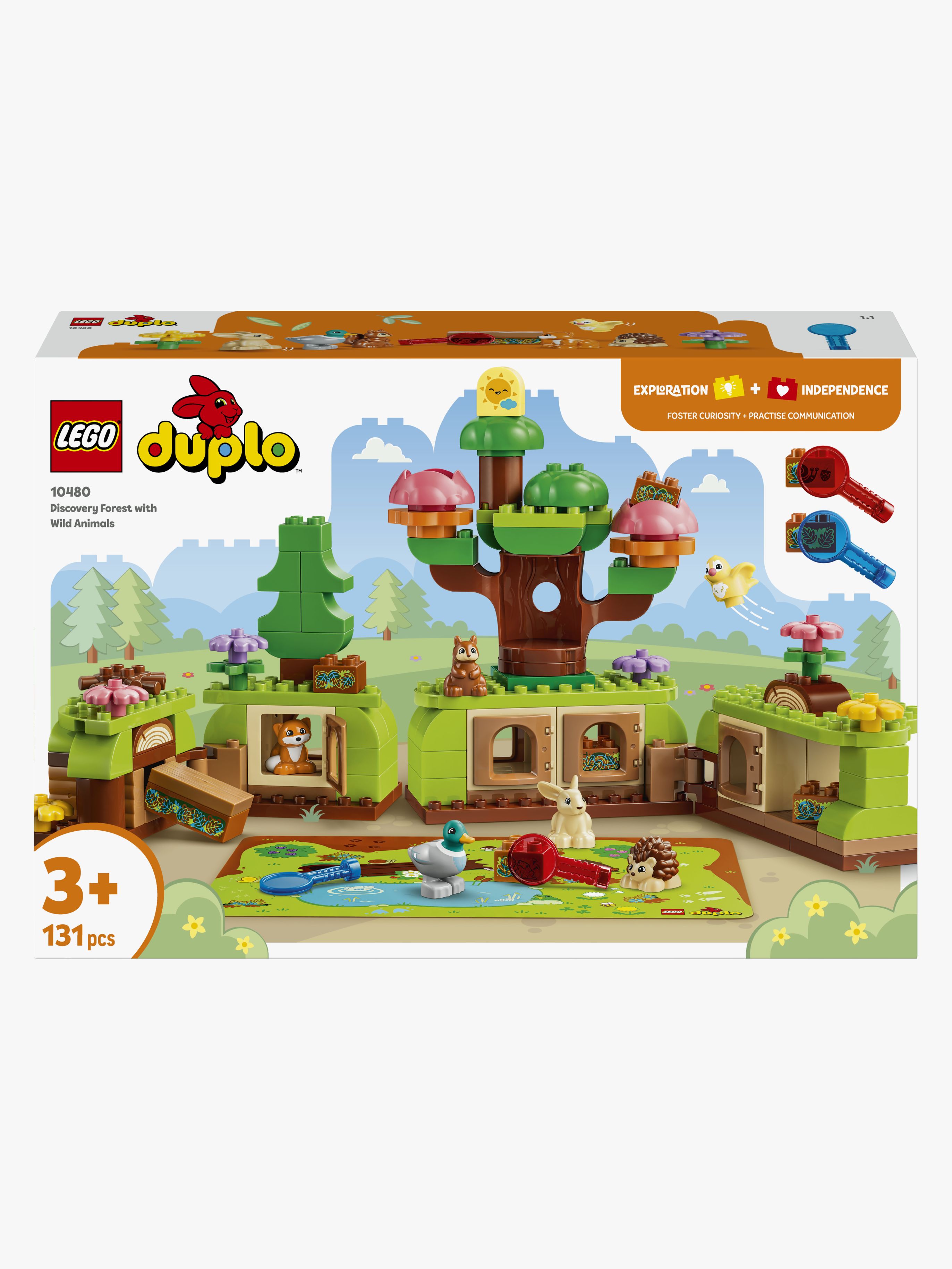 DUPLO Town 10480 Wald mit wilden Tieren