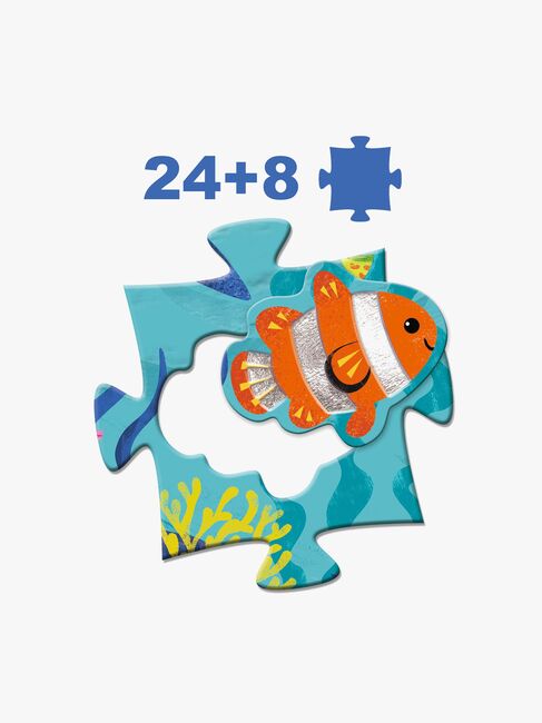 Djeco Puzzle Tactilo Sea 2-i-1