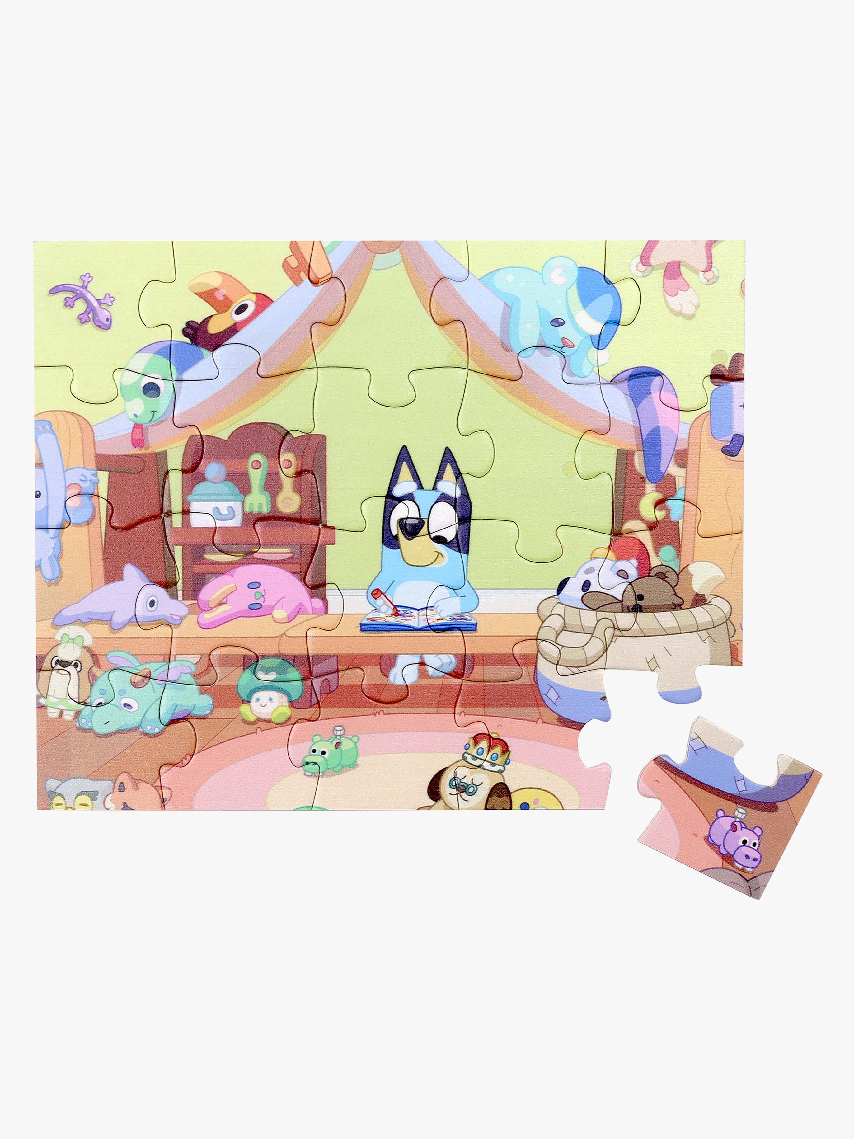 Bluey Holzpuzzle 20 Teile