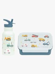 A Little Lovely Company Brotdose & Flasche, Vehicles