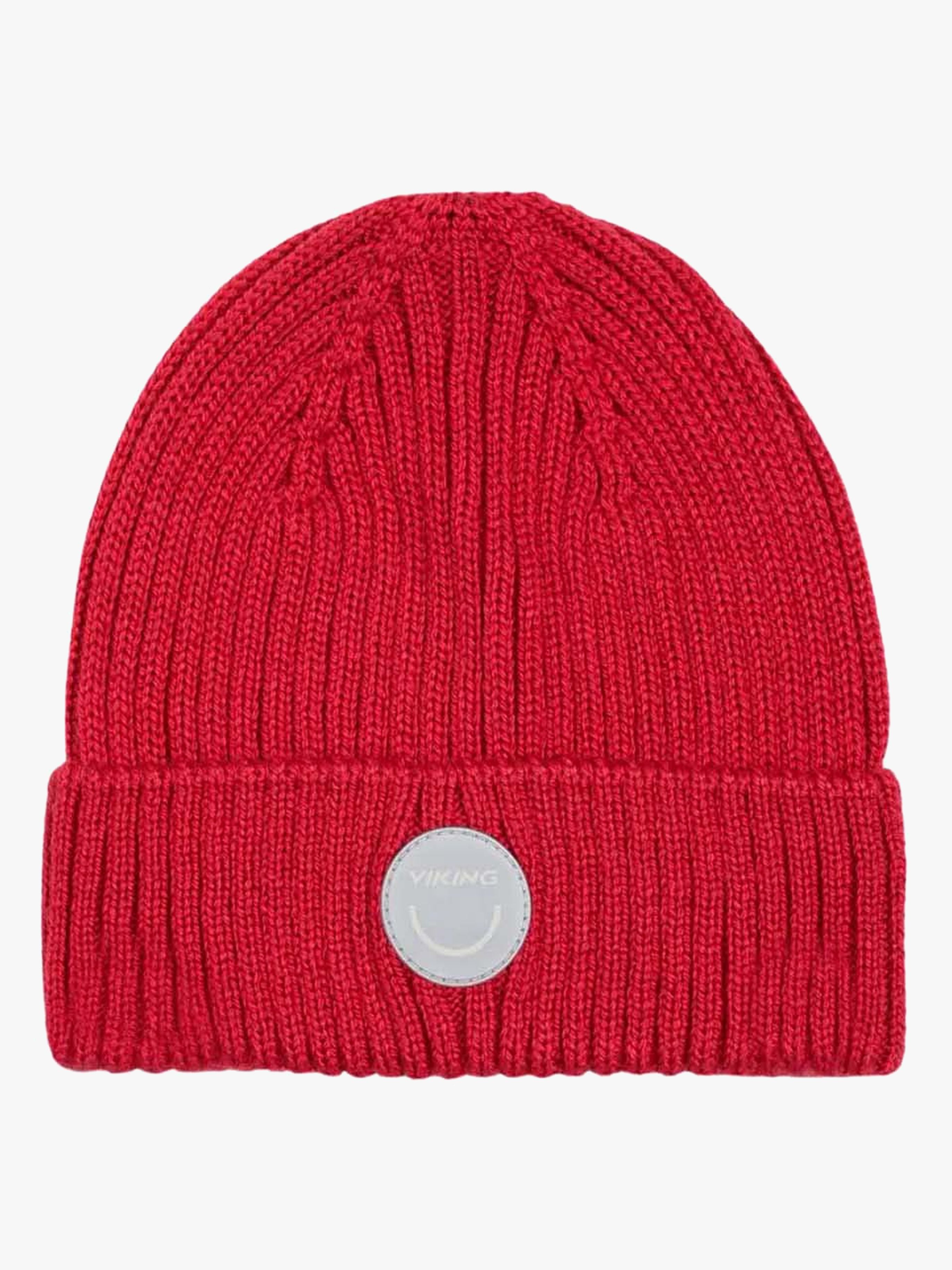 Viking Play Mütze Wollmix, Rot, 46-48
