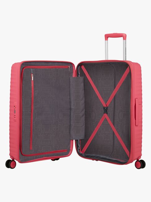 American Tourister Diablast Spinner Koffer 81-91L, Pink Glitch