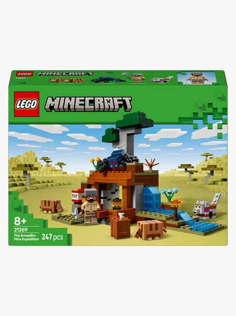 LEGO Minecraft 21269 Die Expedition zur Gürteltiermine