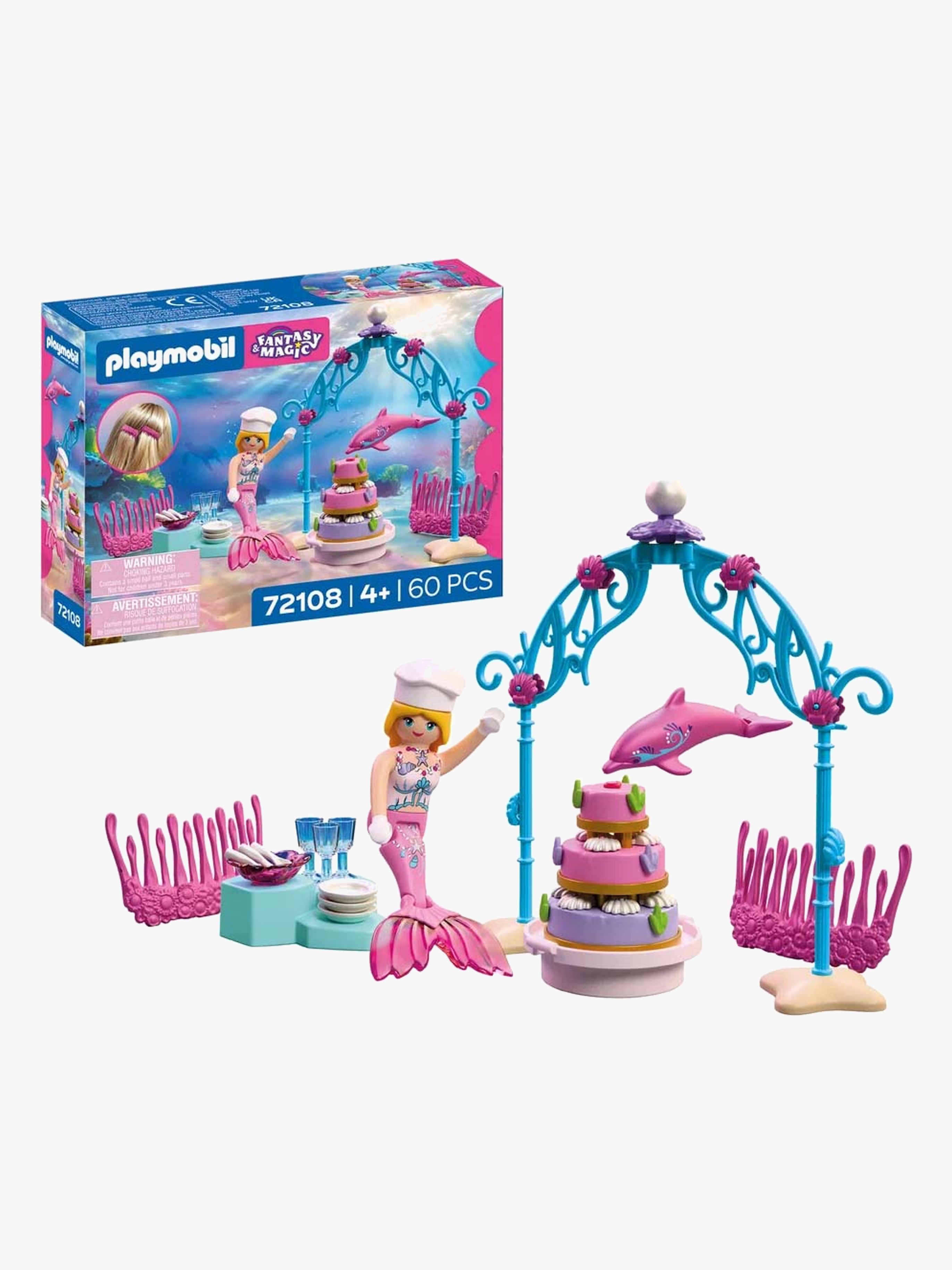 Playmobil Fantasy og Magic 72108 Unterwasserhochzeit, Buffet