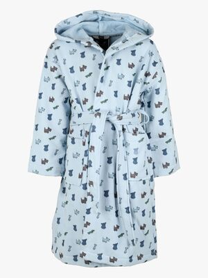 Lindberg Havsbris Bademantel, Blue/Light Blue