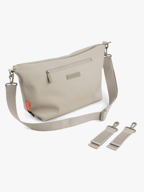 Done By Deer Wickeltasche mit Kinderwagenhaken, Sandfarben