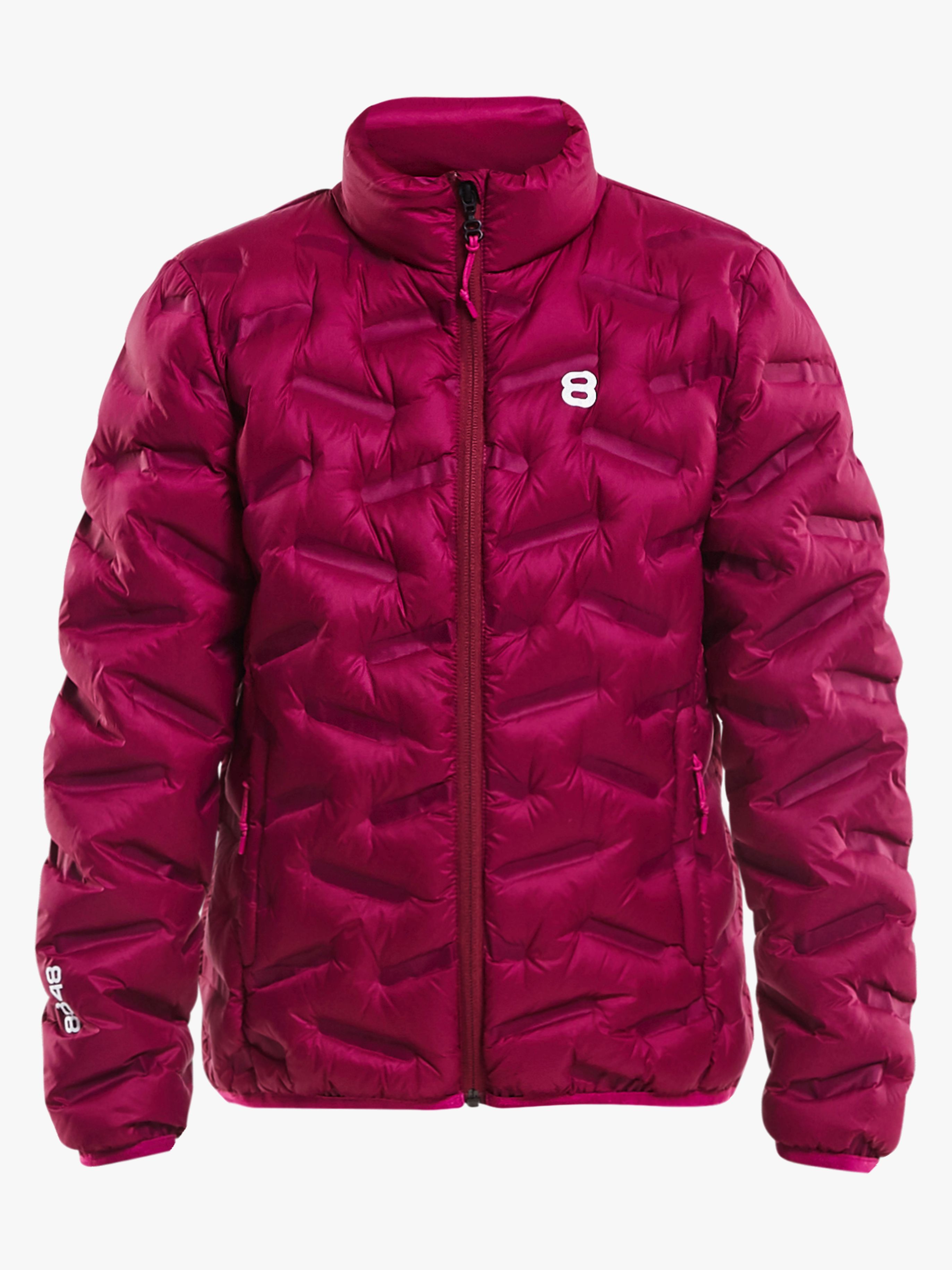 8848 Altitude Zoe Jr Steppjacke, Raspberry 160