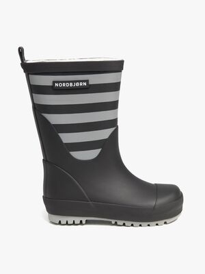 Nordbjørn Dunder Gefütterte Gummistiefel, Grey/Black