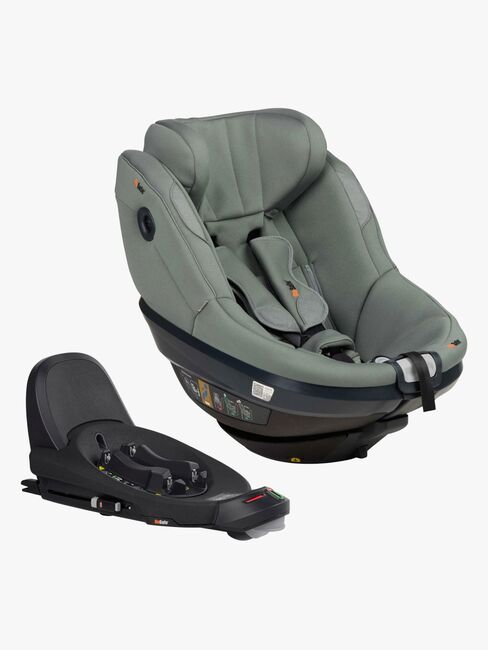 BeSafe Beyond² Kindersitz inkl. Beyond Basis, Meadow Green Soft Breeze