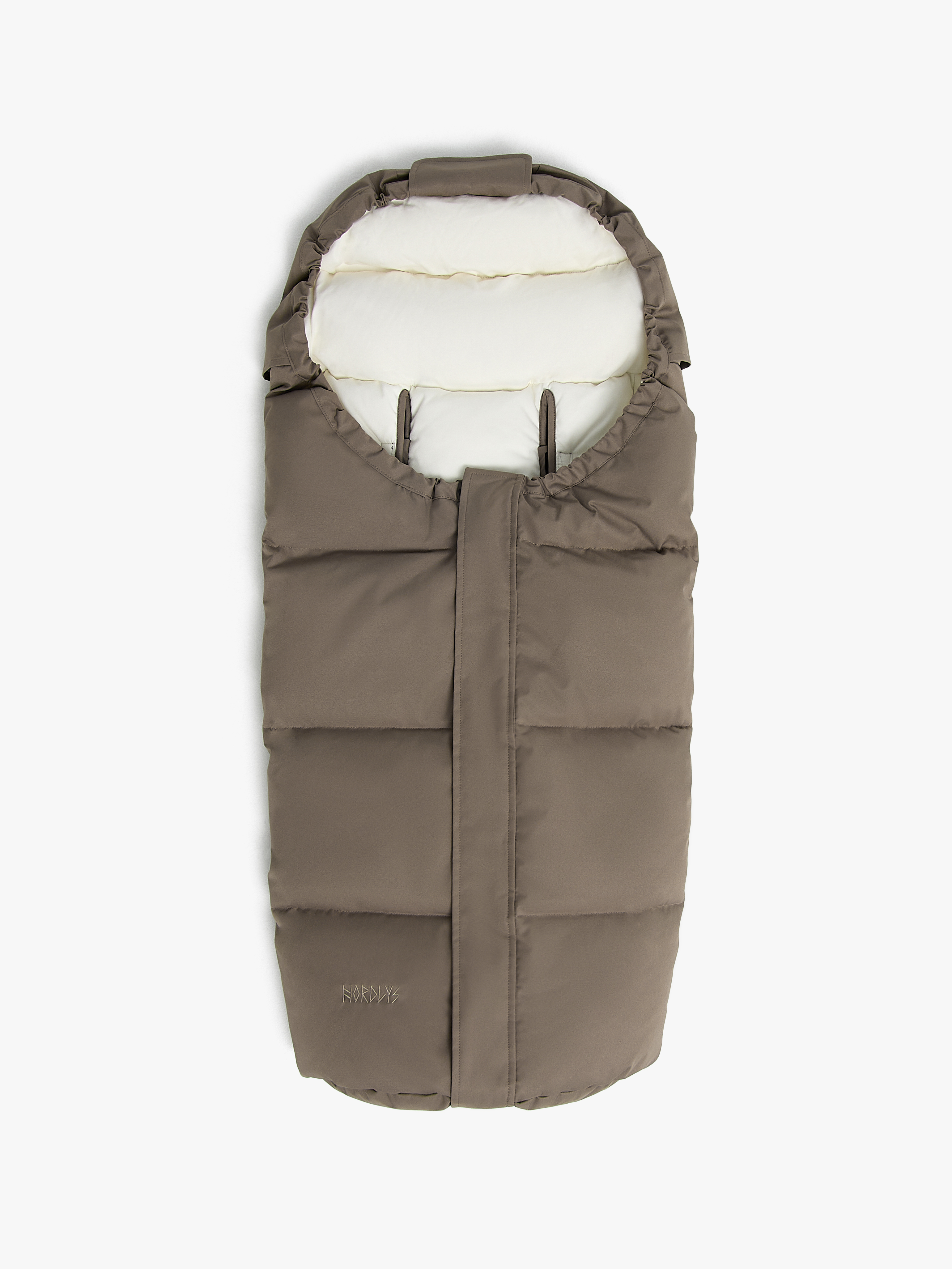 Nordlys Wilma Daunen-Fußsack, Walnuss, Winterfußsäcke