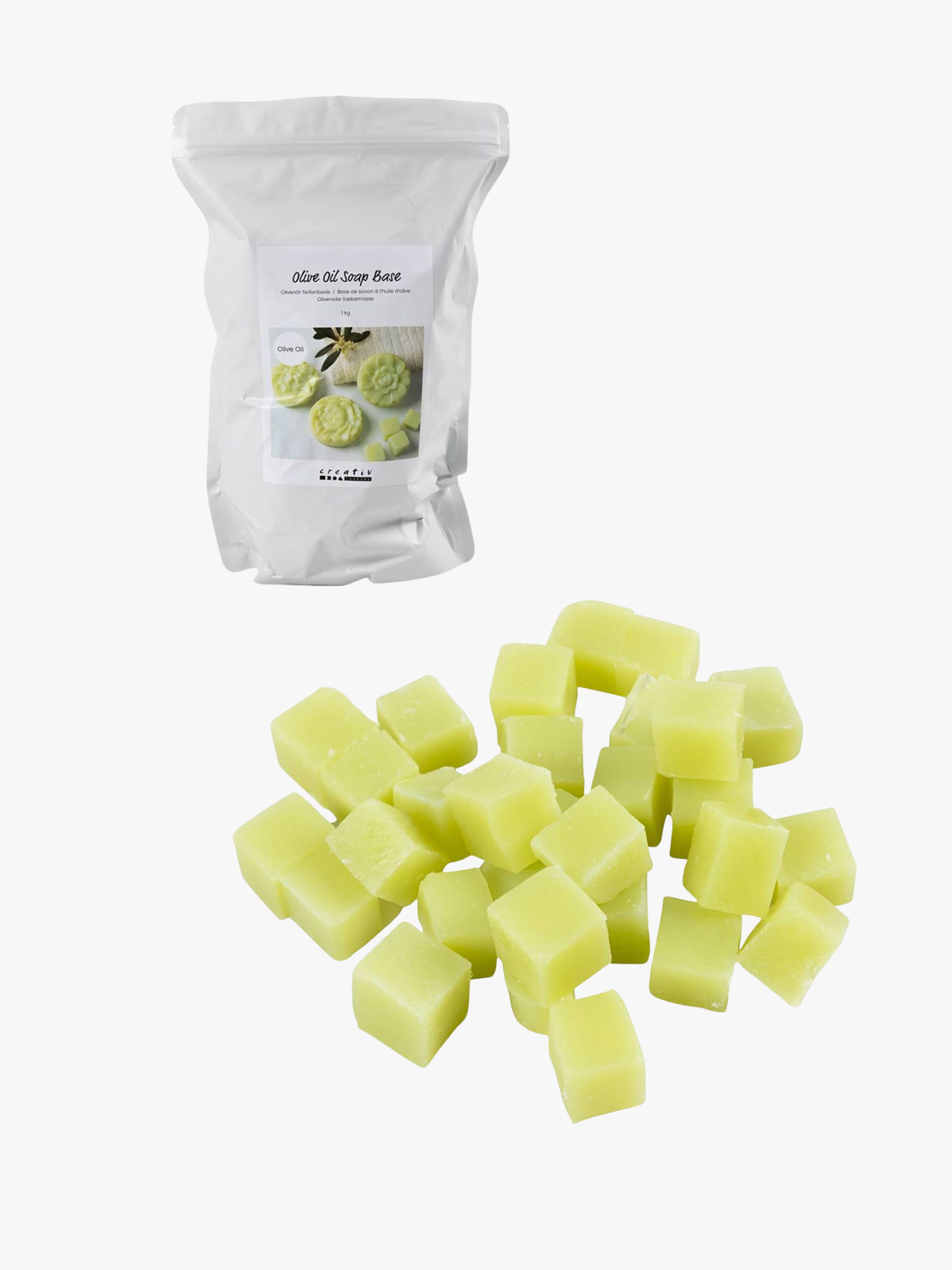 Creativ Company Seifenmasse Olive 1000g