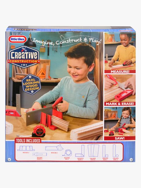 Little Tikes Creative Construction Mess- und Sägeset
