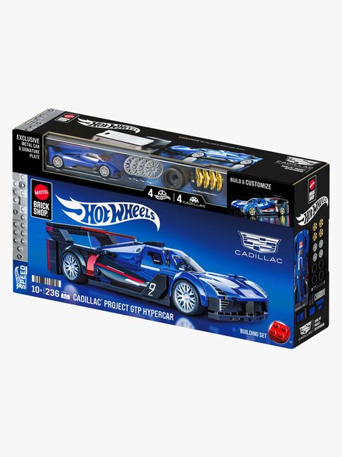 Mattel Brick Shop Hot Wheels Speed Series Brick Shop Hot Wheels Bau-Set Cadillac Project GTP Hypercar 236 Teile