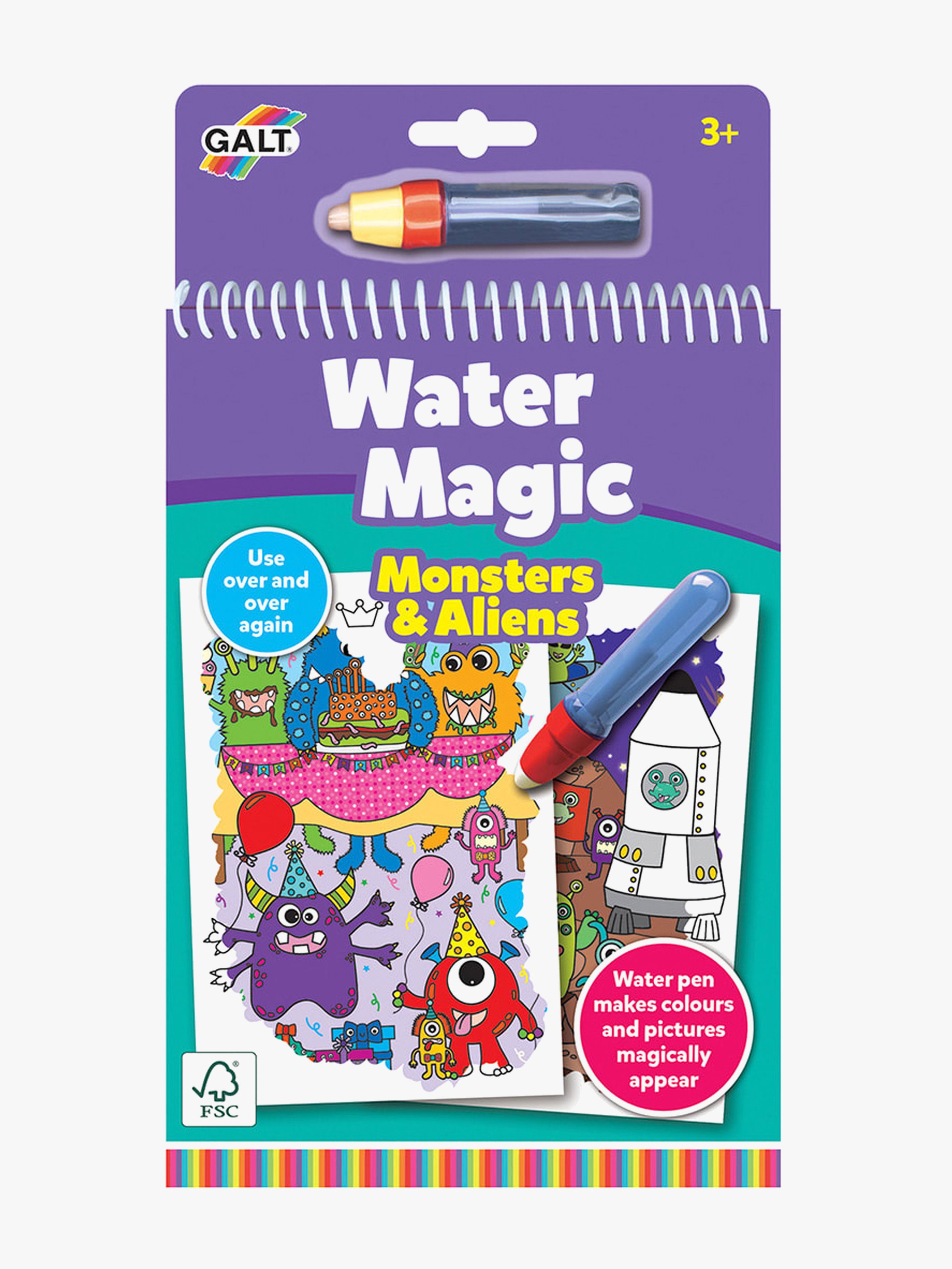 Water Magic Malbuch Monster und Aliens