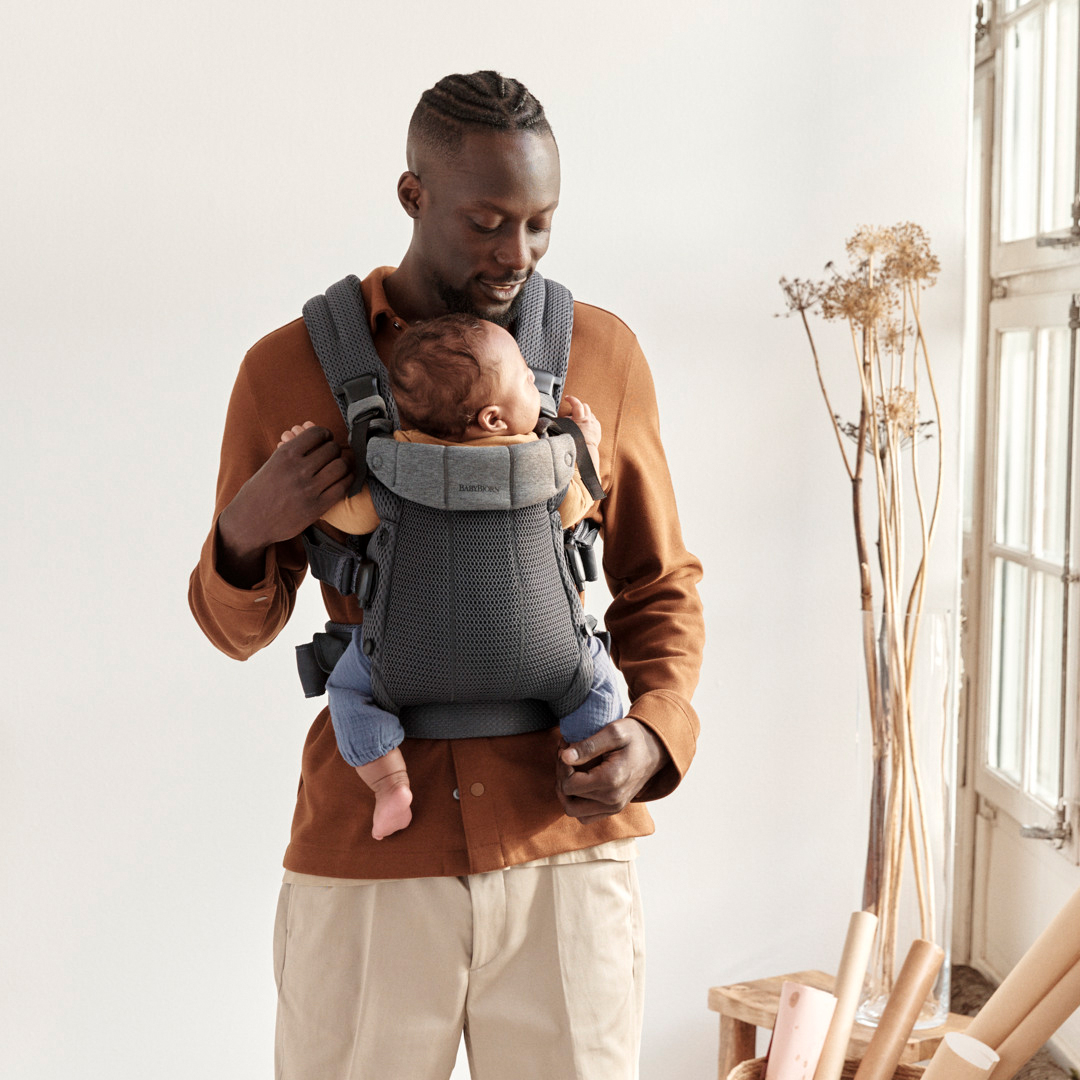 BabyBjörn Harmony Babytrage, Anthracite 3D Mesh