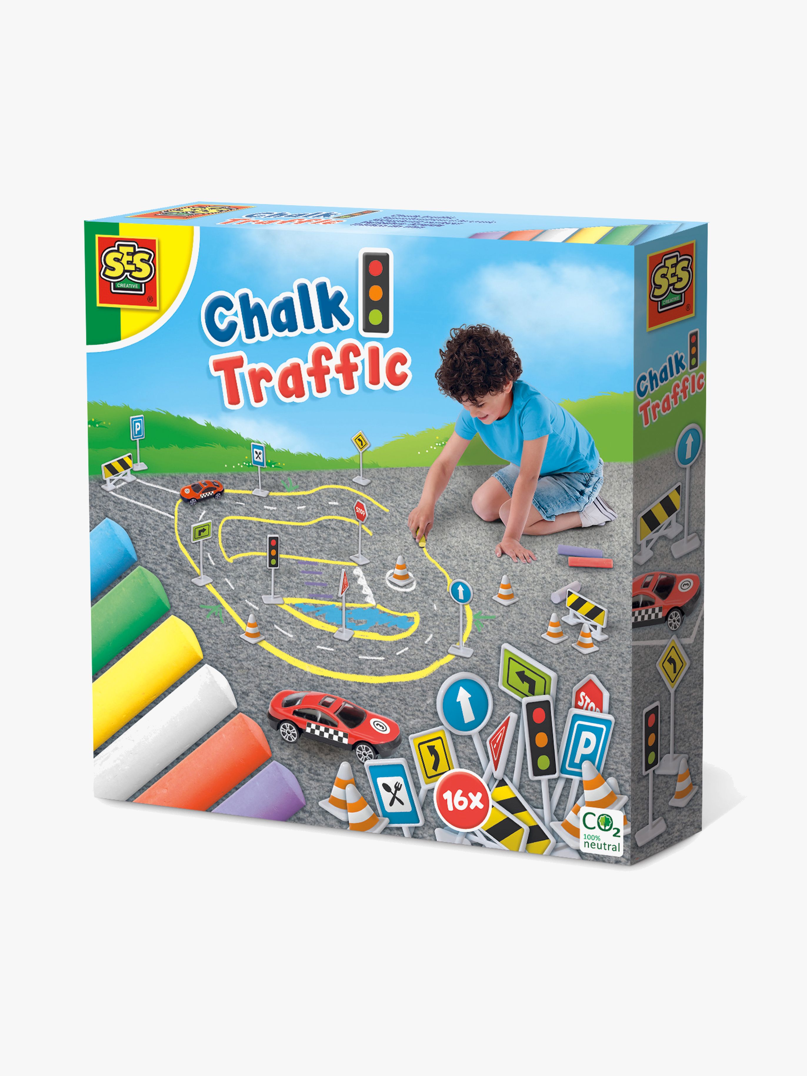 SES Creative Straßenkreide mit Zubehör