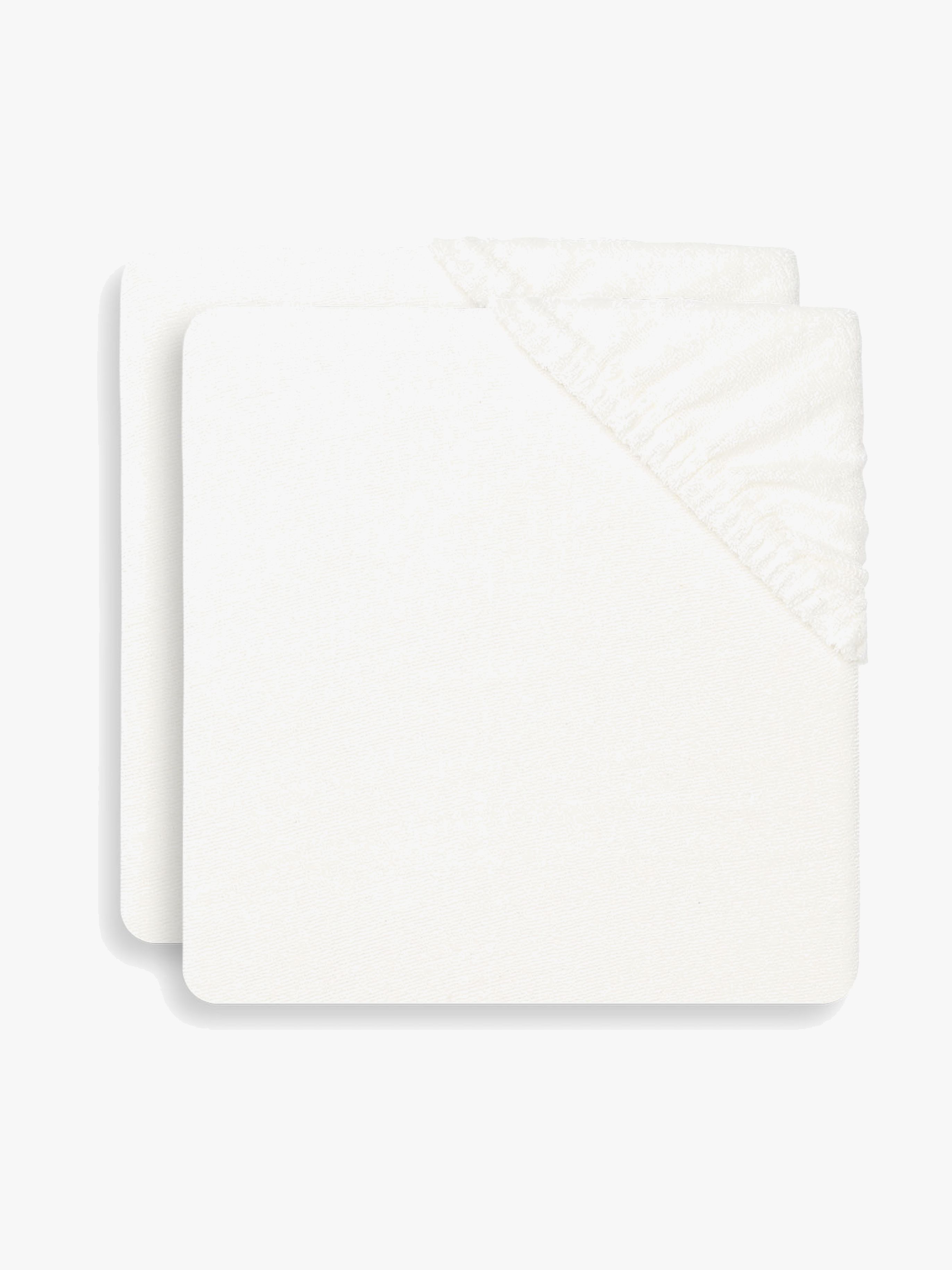 Wickeltischauflagenbezug 50x70cm 2er-Pack, Ivory