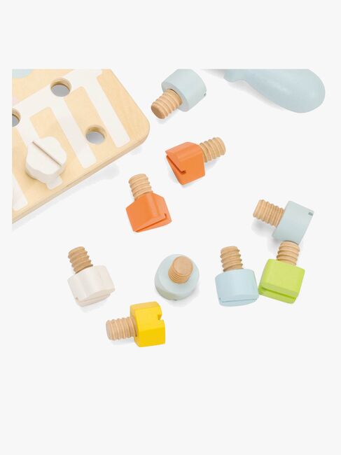 ClassicWorld Holzspielzeug Schraubenbrett