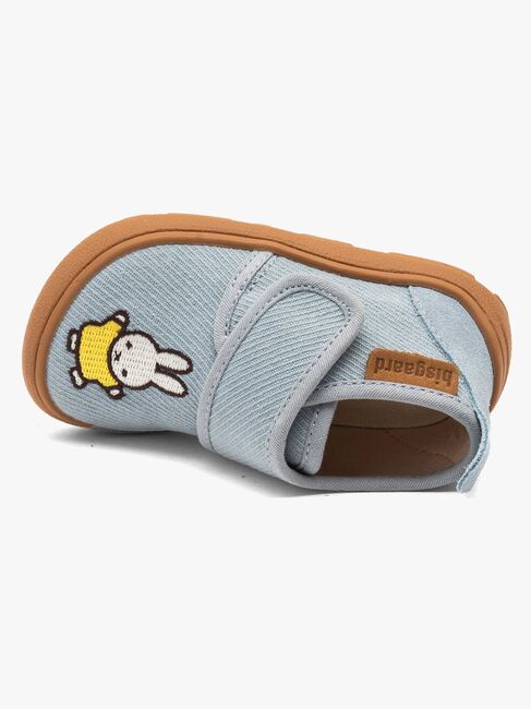 Bisgaard Miffy Barefoot Hausschuhe, Skyblue