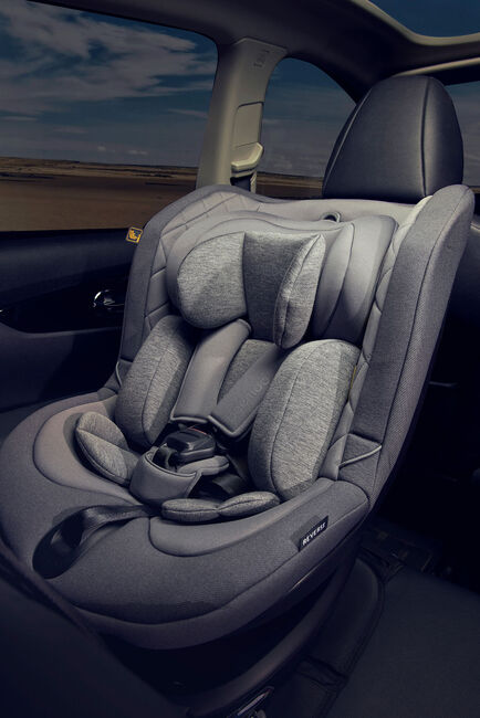 Beemoo Reverse i-Size Rückwärtsgerichteter Kindersitz, Mineral Grey
