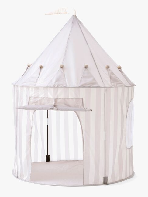 Kids Concept Gestreiftes Spielzelt, Grau