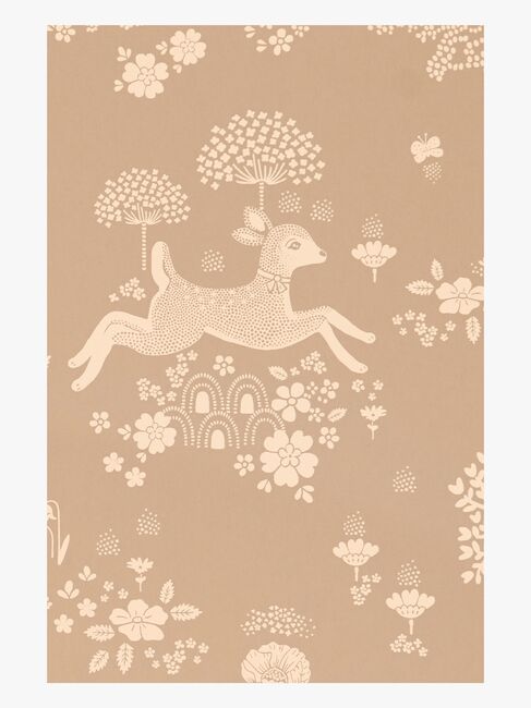 Majvillan Tapete Summer Fields, Soft Brown