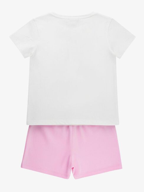 Disney Stitch T-Shirt Und Shorts Set, Weiß