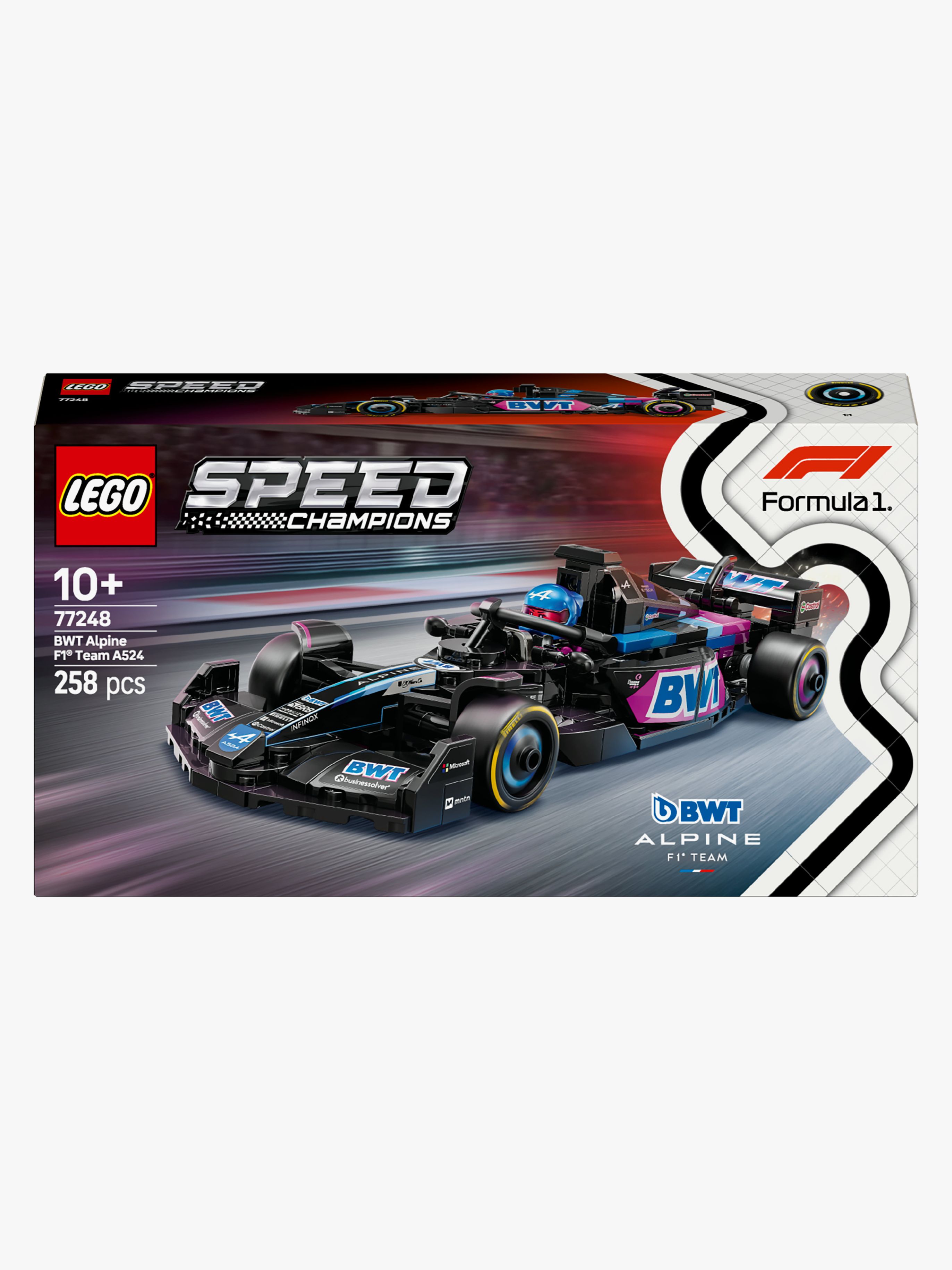 LEGO Speed Champions 77248 BWT Alpine F1 Team A524 Rennauto