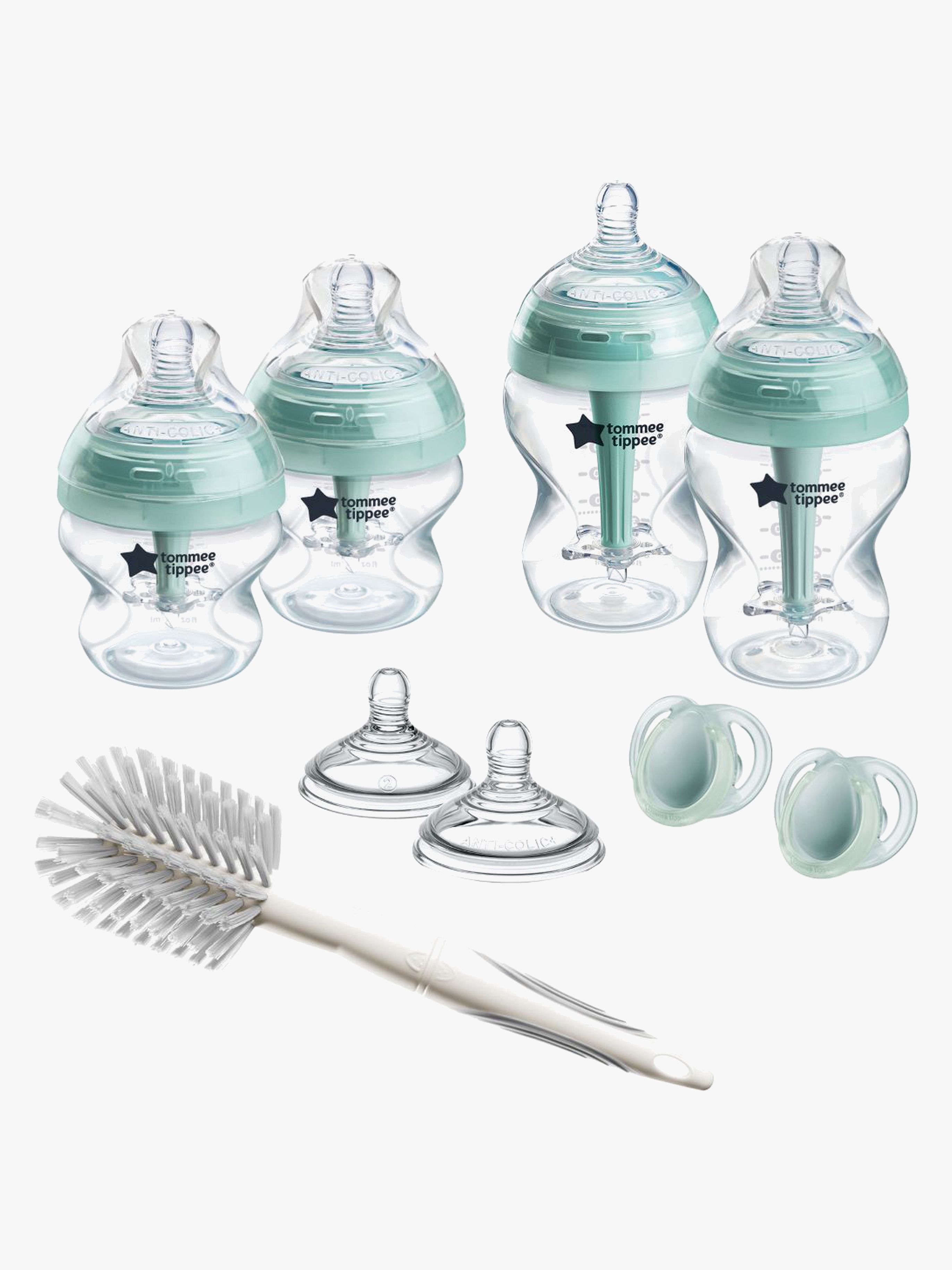 Tommee Tippee Anti-Kolik Fläschchen Starter-Set, Green