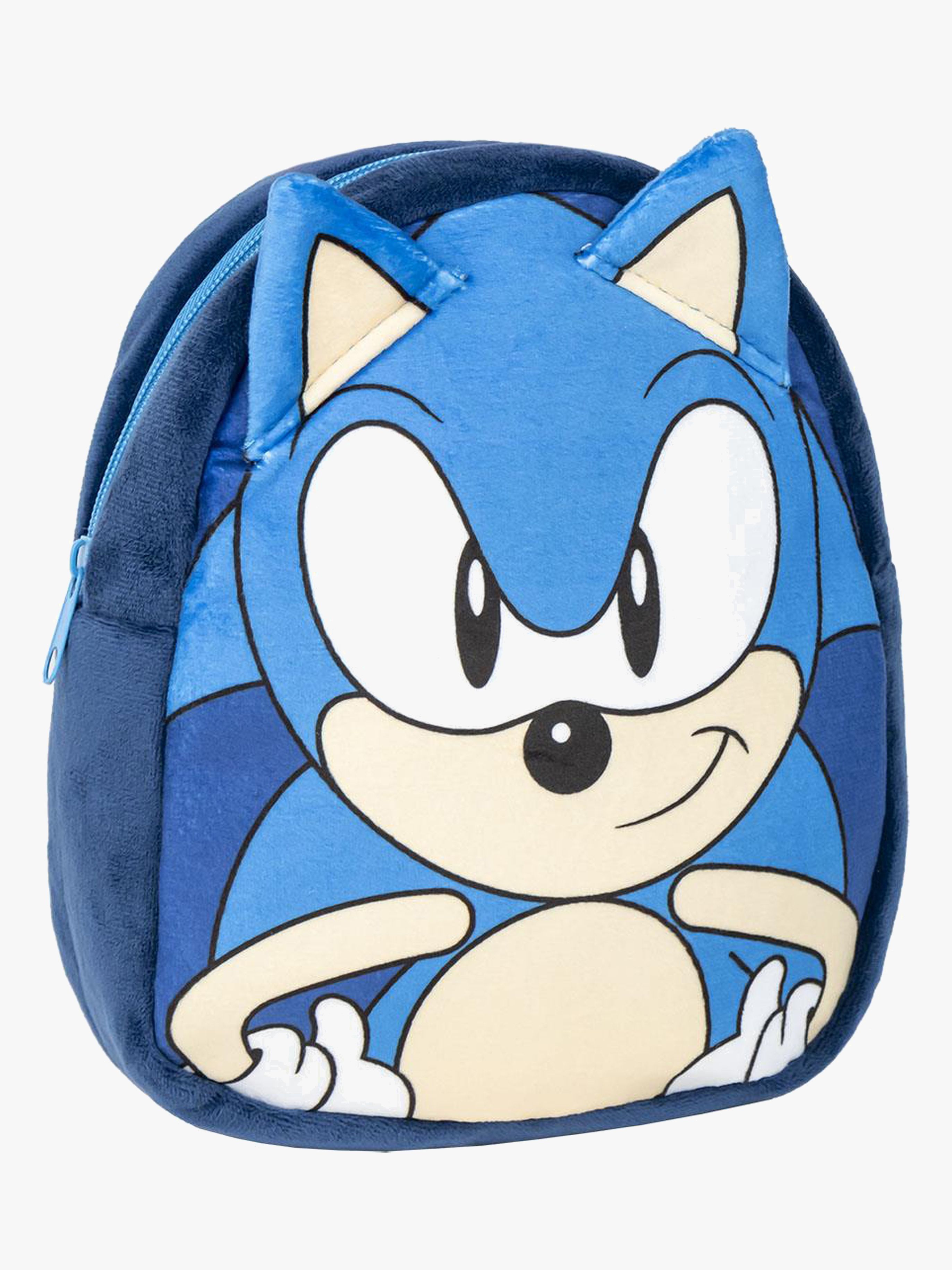 Sonic Plüsch Kinder Rucksack, Blau