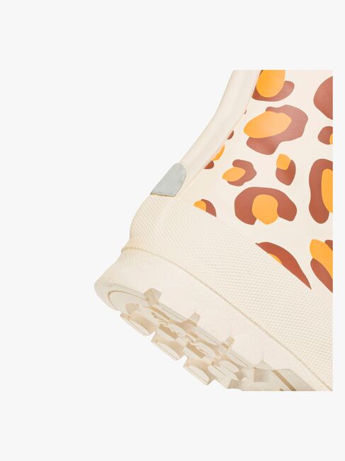 Viking Jolly Print Gummistiefel, Cream