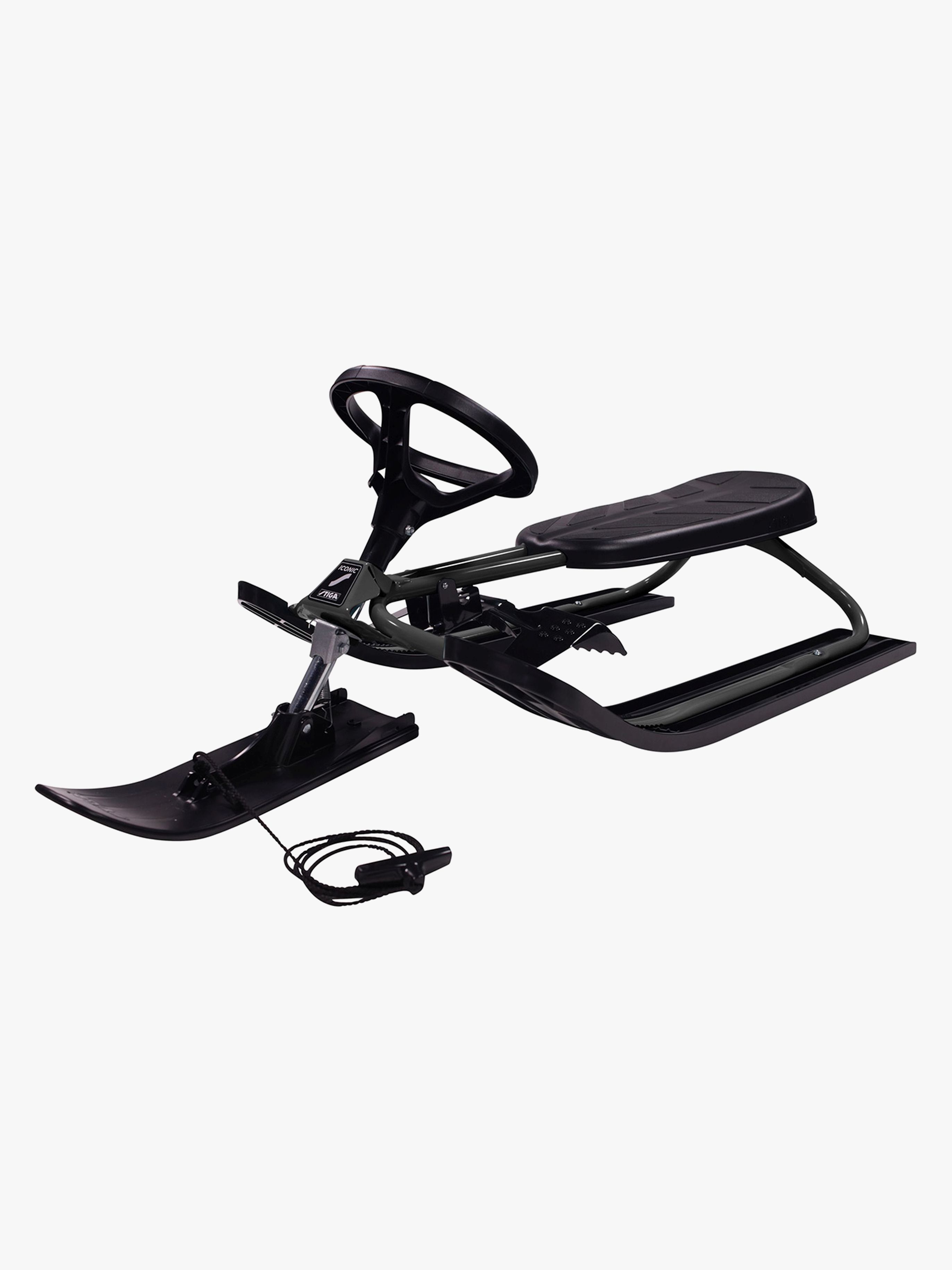 STIGA Snowracer Iconic, Grau/Schwarz
