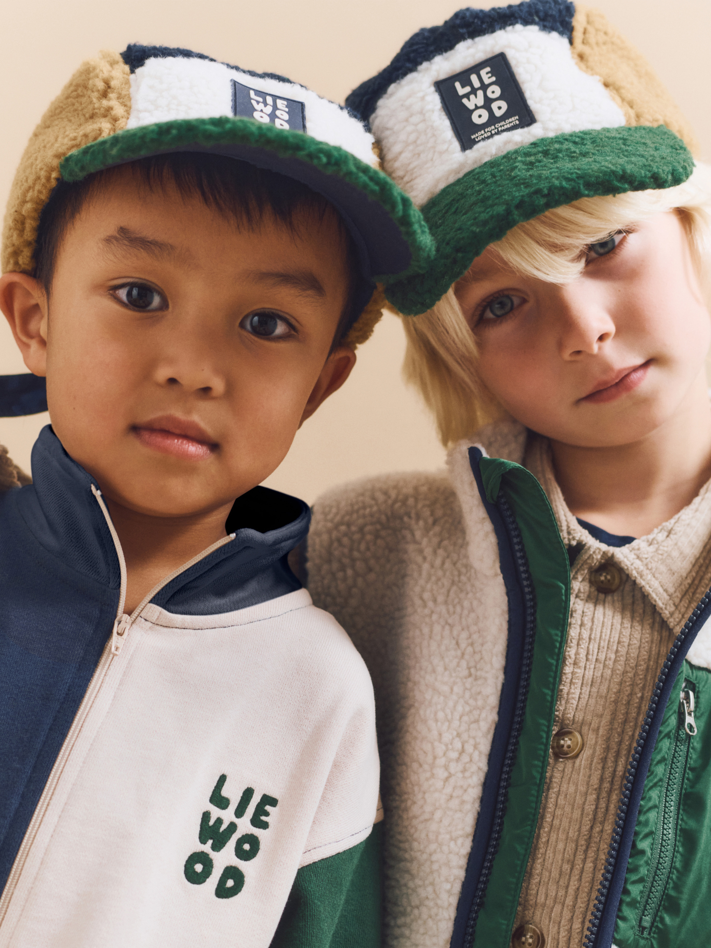 LIEWOOD Rory Pile Kappe, Classic Navy Multi Mix, 55