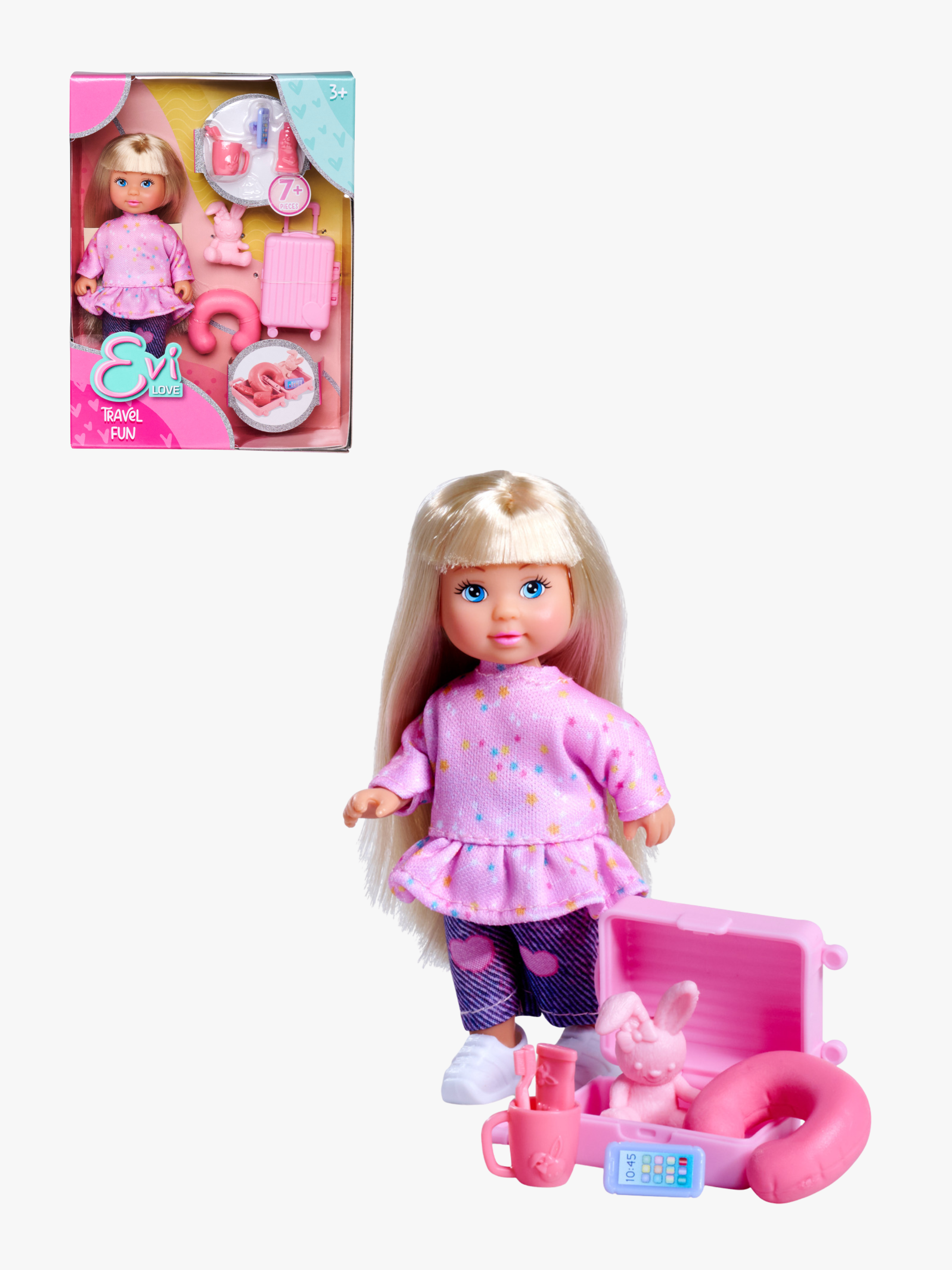Evi Love Puppe mit Reise-Set