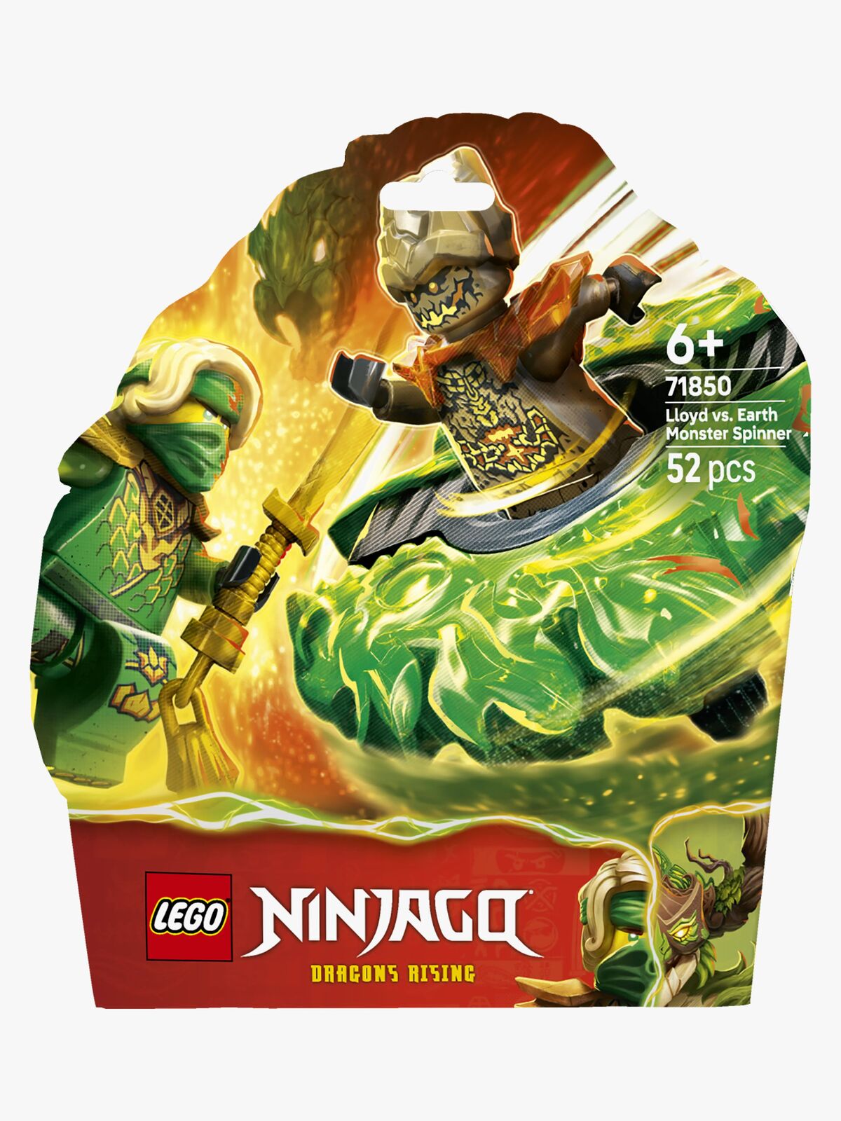 LEGO Ninjago 71850 Lloyd vs. Erdmonster-Spinner