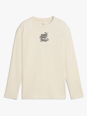 Puma MID90s Lockerer Pullover, Weiß