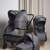 Beemoo Pro Twin 2 Zwillingswagen, Mocha Grey