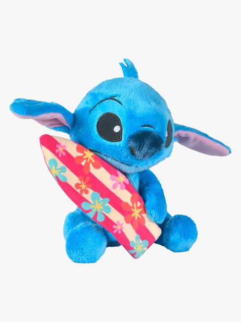 Disney Lilo & Stitch Plüschspielzeug Stitch mit Surfbrett 25 cm