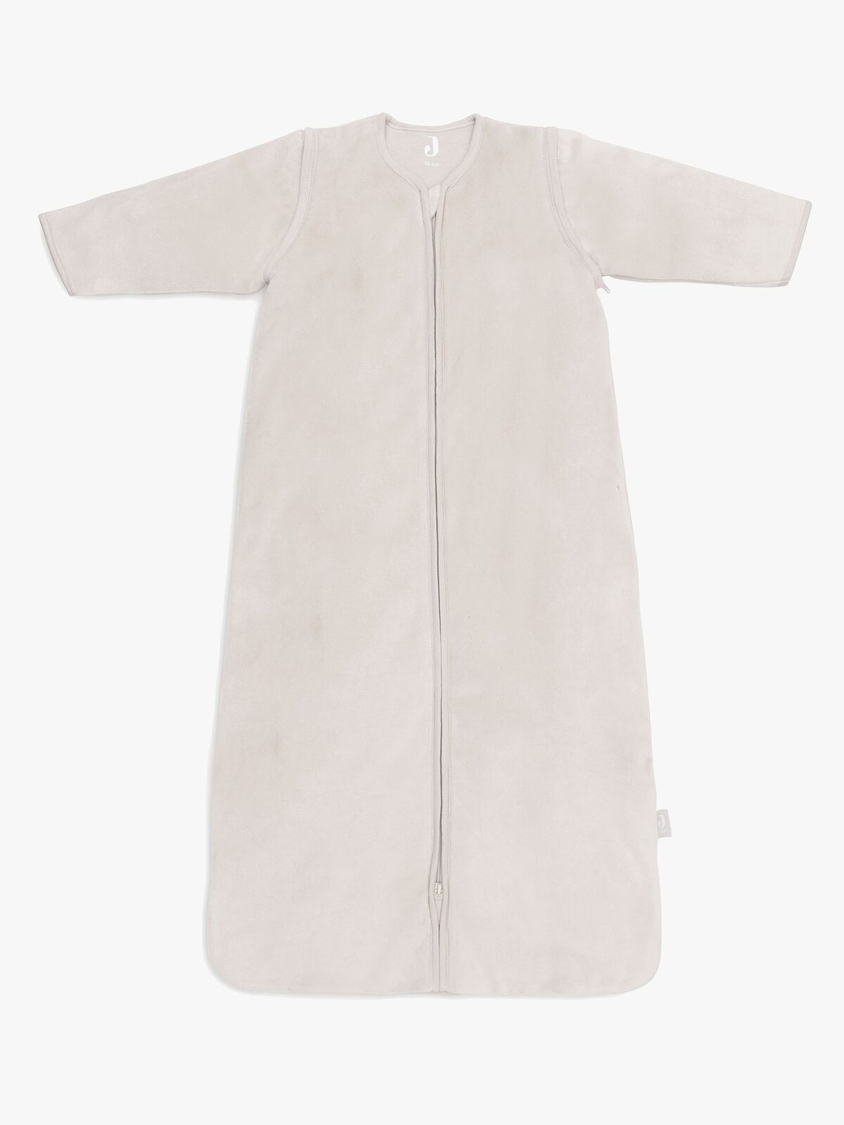 Jollein Schlafsack mit Abnehmbaren Ärmeln 70 cm, Velvet Nougat