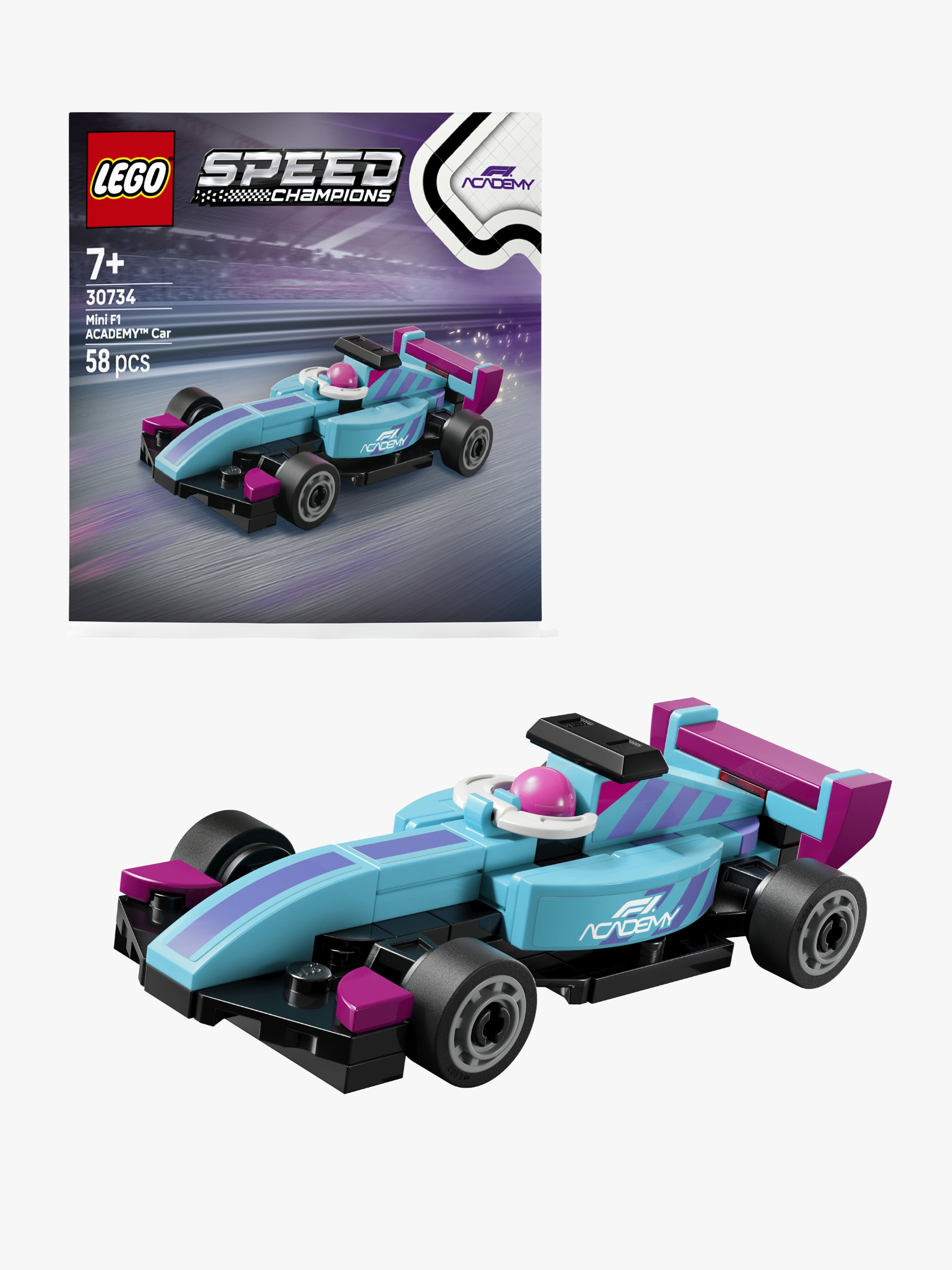 LEGO Speed Champions 30734 F1 ACADEMY Mini-Auto