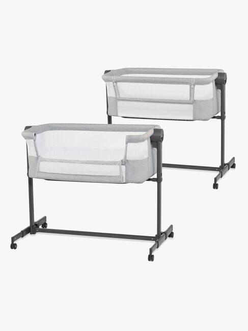 Kinderkraft Nestee Up 2 Beistellbett, Light Grey