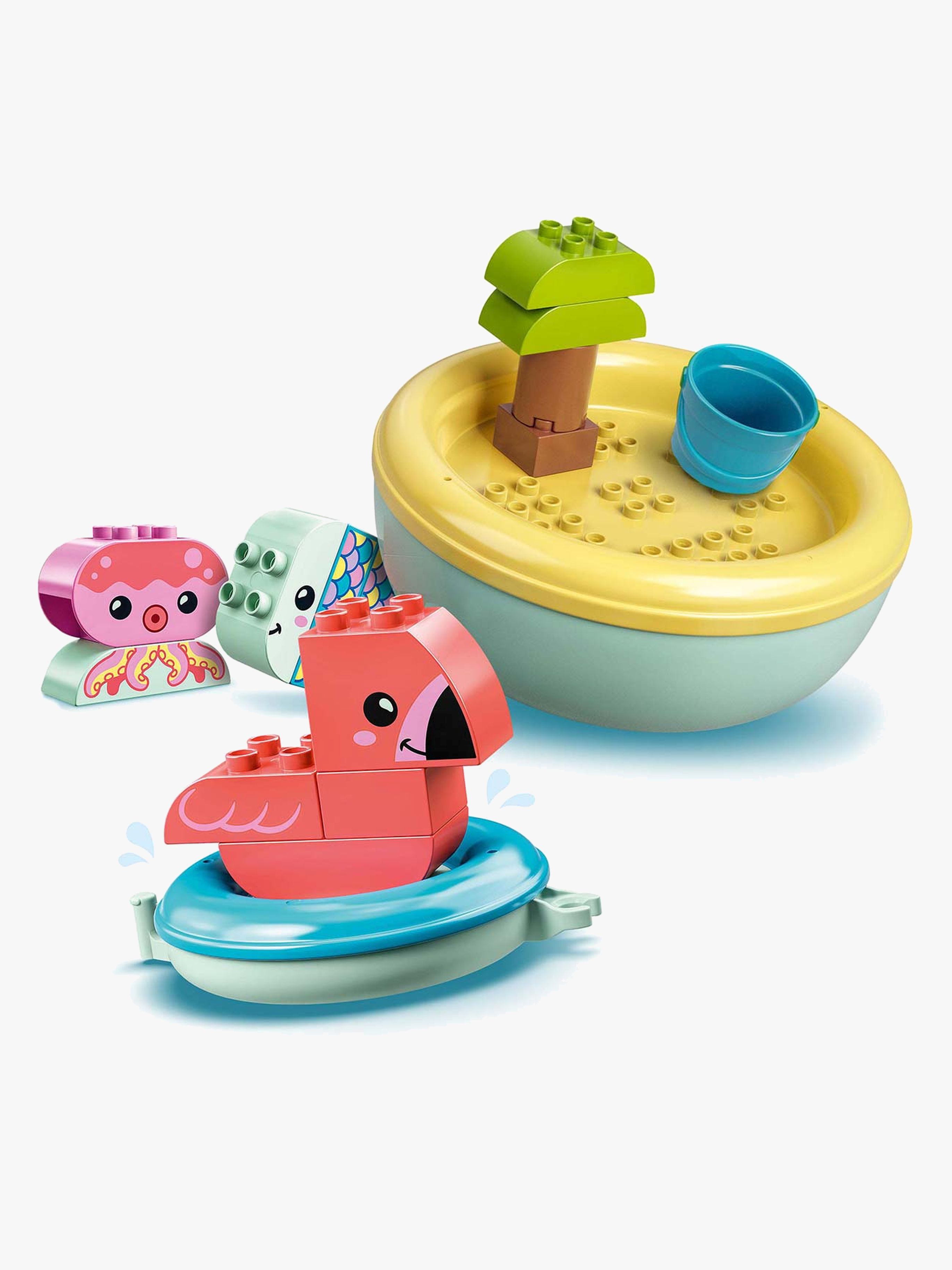 DUPLO 10966 Badewannenspaß: Schwimmende Tierinsel