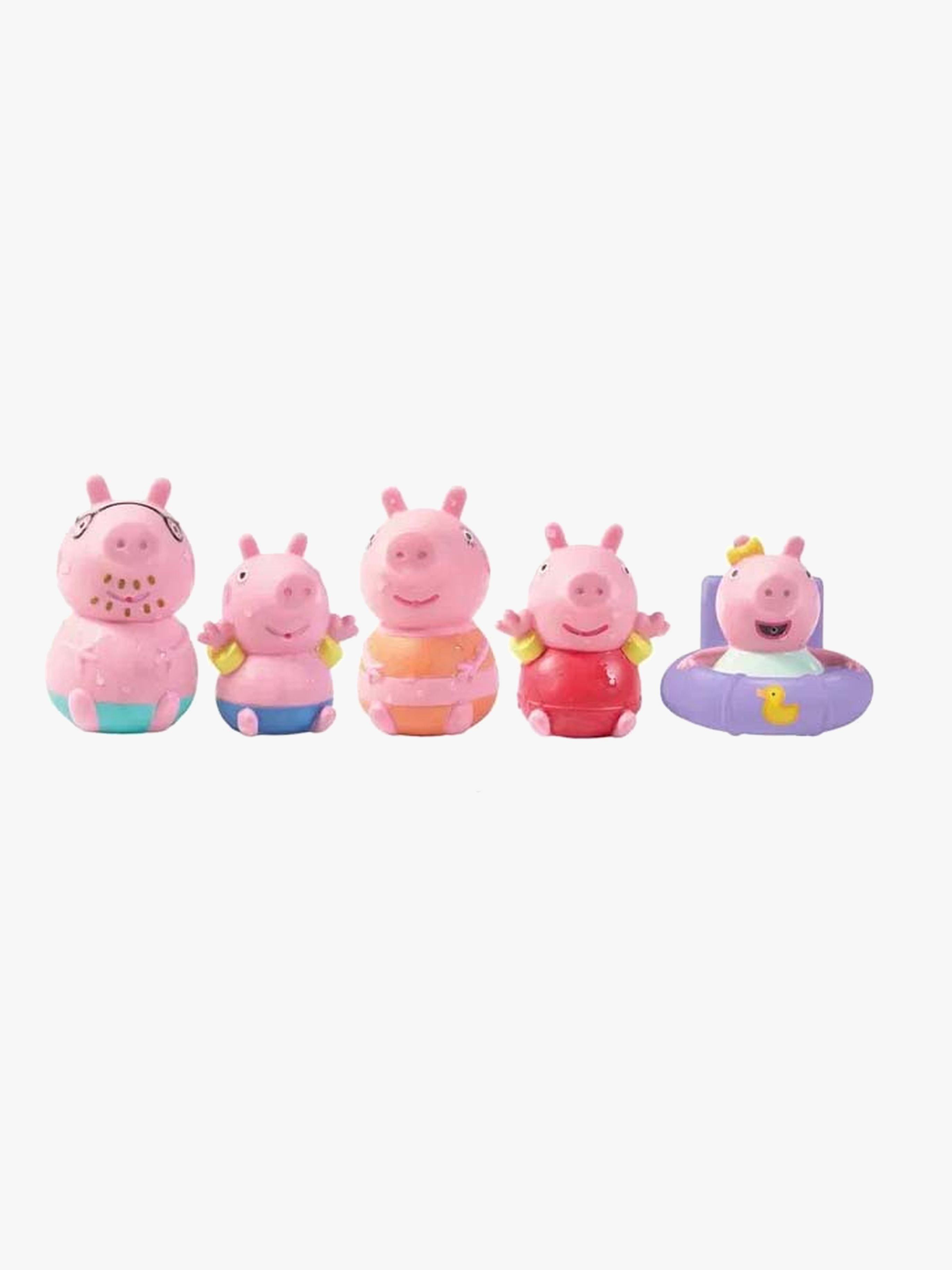Peppa Wutz Familie Badespielzeug 5er-Set