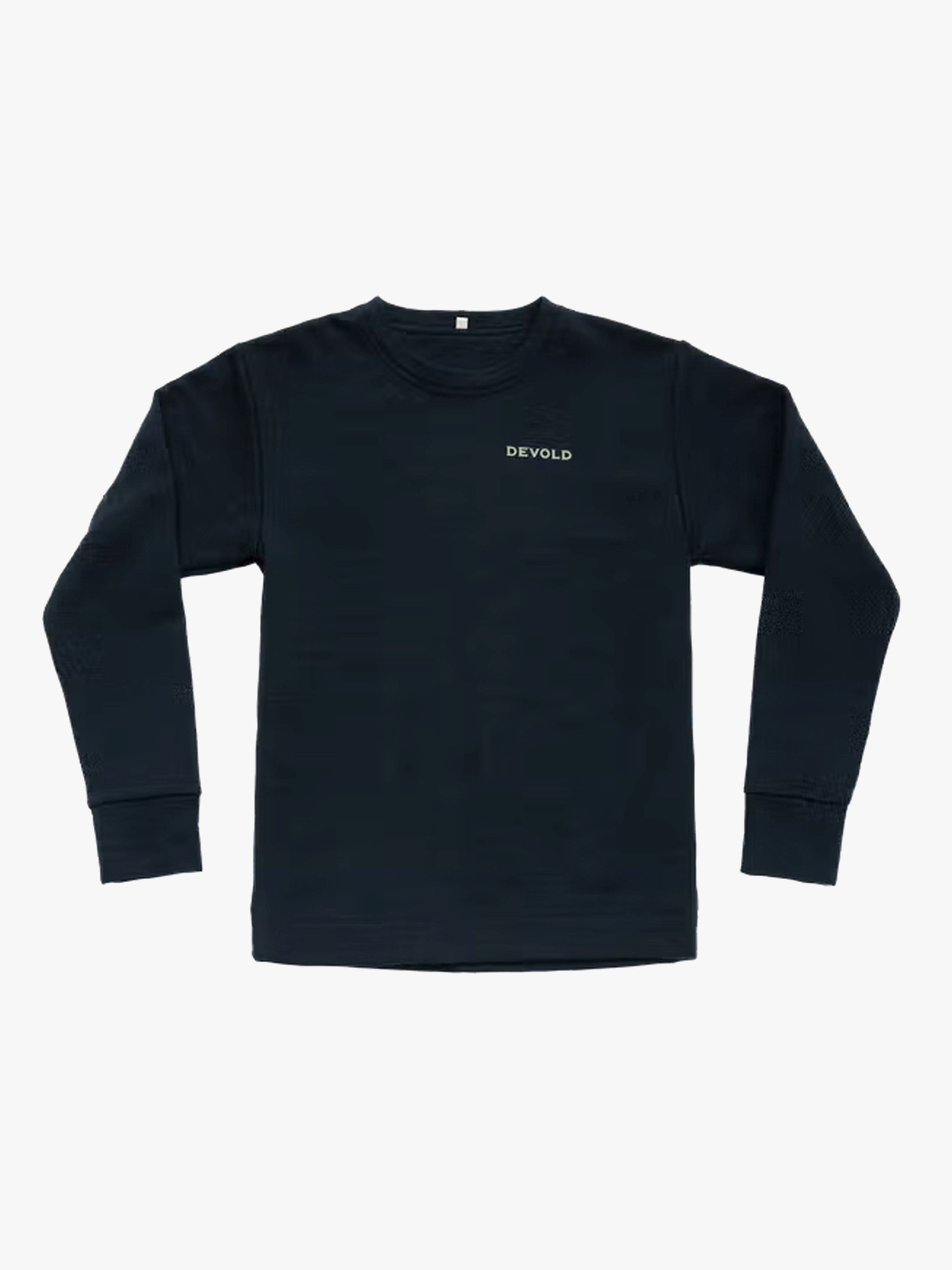 Devold Everyday Crew Jr Pullover Merinowolle, Ink, 12 Jahre