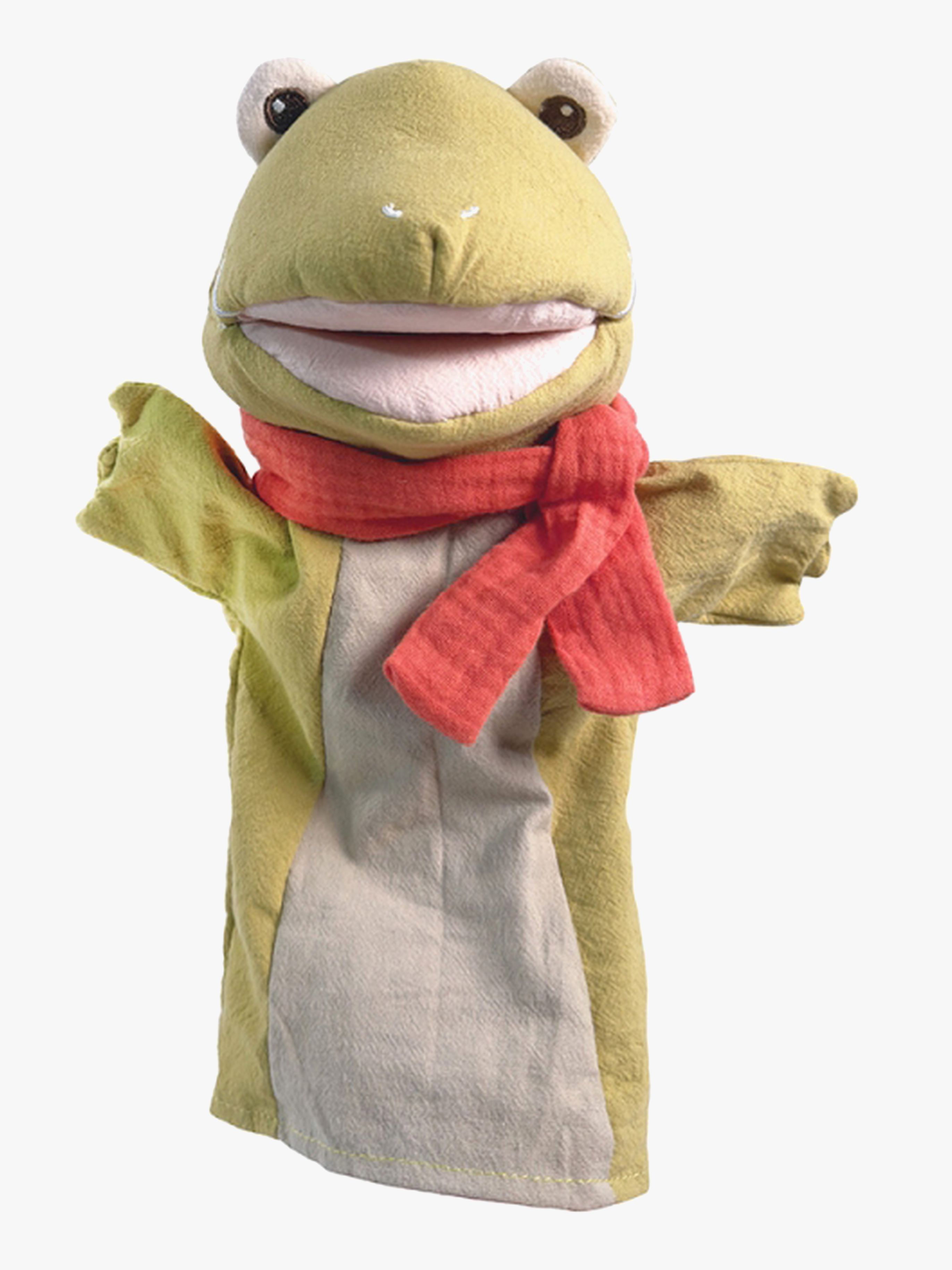 Handpuppe Frosch