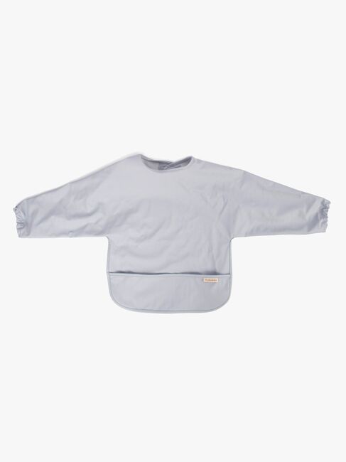 FILIBABBA Langärmliges Lätzchen, Pearl Blue